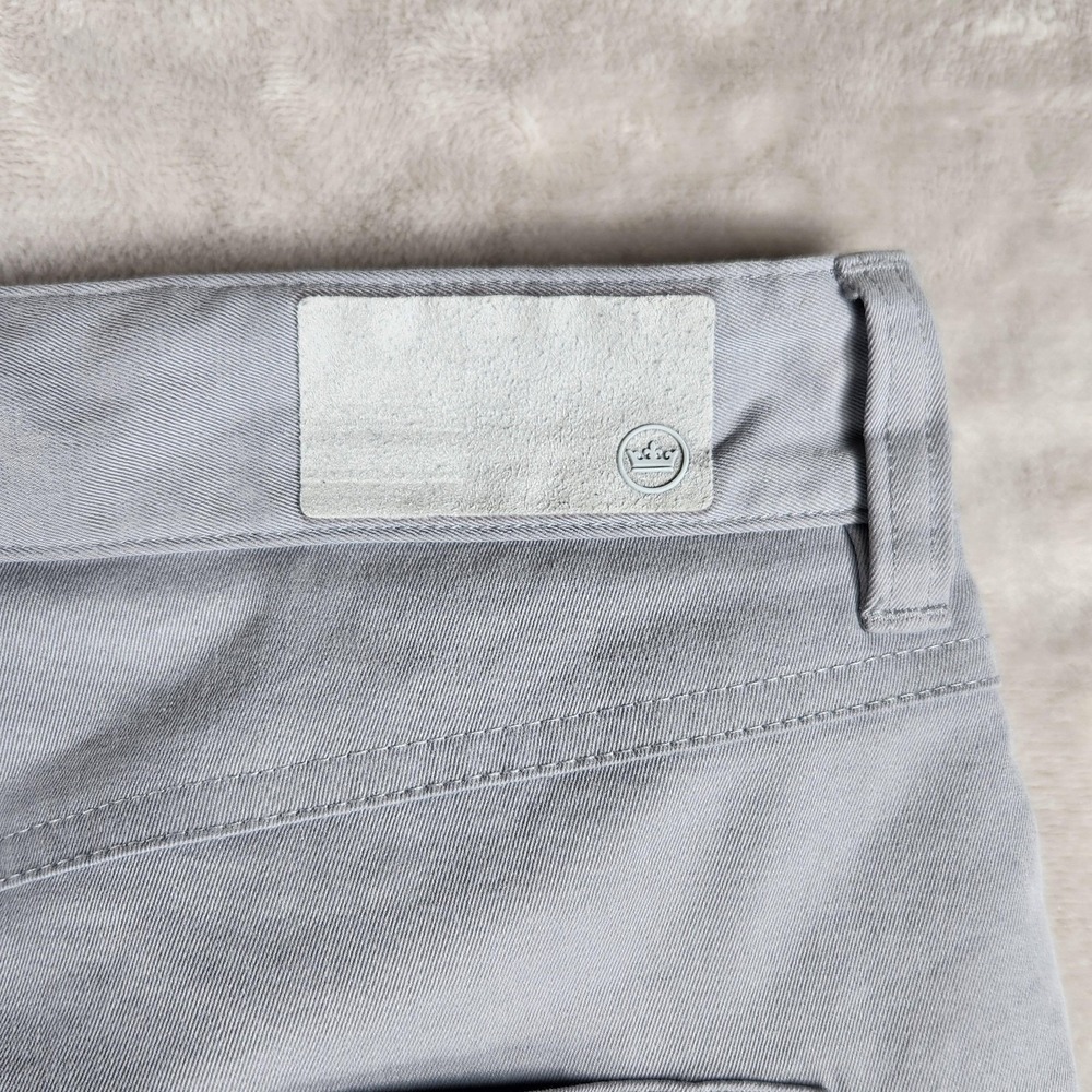 Peter Millar Pants Mens 34x32 Gray EB66 Performance 5 Pocket Chino Golf Casual - Picture 5 of 13